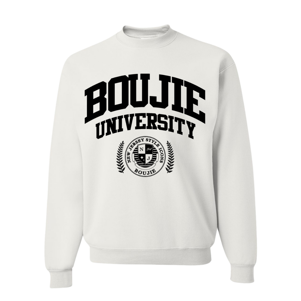 BU White Sweatshirt